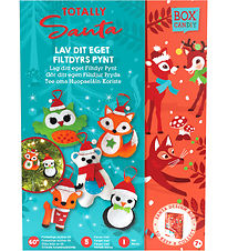 BOX CANDIY Kreasæt - Filtdyr-pynt - Totally Santa BOX CANDIY Kreasæt - Filtdyr-pynt - Totally Santa