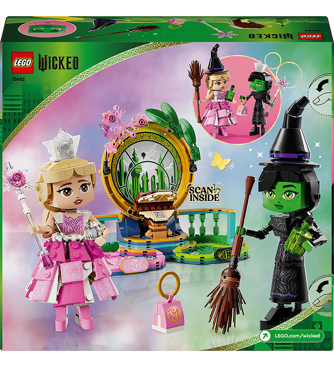 LEGO® Wicked - Figurer af Elphaba og Glinda 75682 - 558 Dele