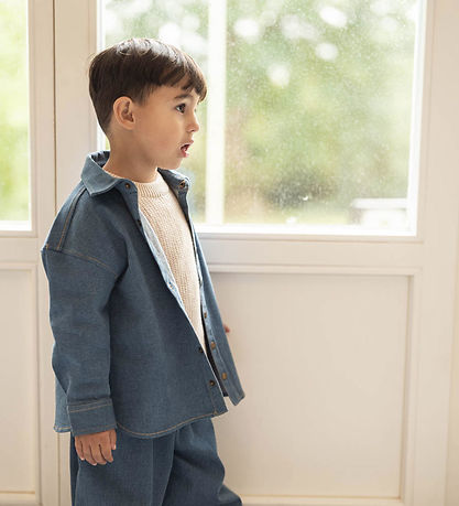 Thats Mine Skjorte - Dean - Denim - Copen Blue