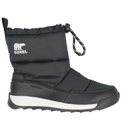 Sorel Vinterstøvler - Whitney II Plus Puffy - Sort/Sea Salt Sorel Vinterstøvler - Whitney II Plus Puffy - Sort/Sea Salt