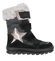 Superfit Vinterstøvler - Tex - Flavia - Sort/Beige Superfit Vinterstøvler - Tex - Flavia - Sort/Beige