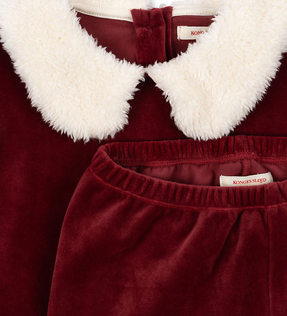Konges Sløjd Weihnachtsmann-Kleidung - Weihnachtsset - Rot Dahli