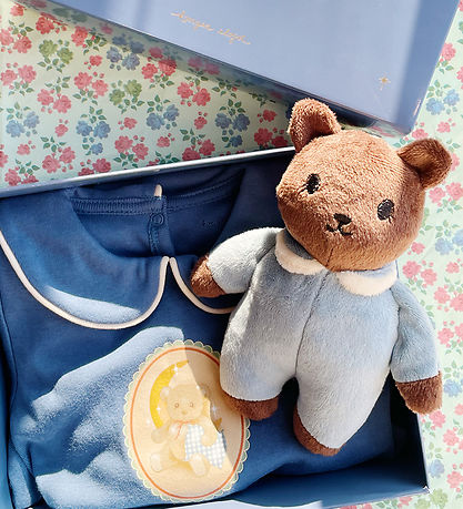 Konges Sløjd Gaveæske - Heldragt/Bamse - Blue Horizon Konges Sløjd Gaveæske - Heldragt/Bamse - Blue Horizon