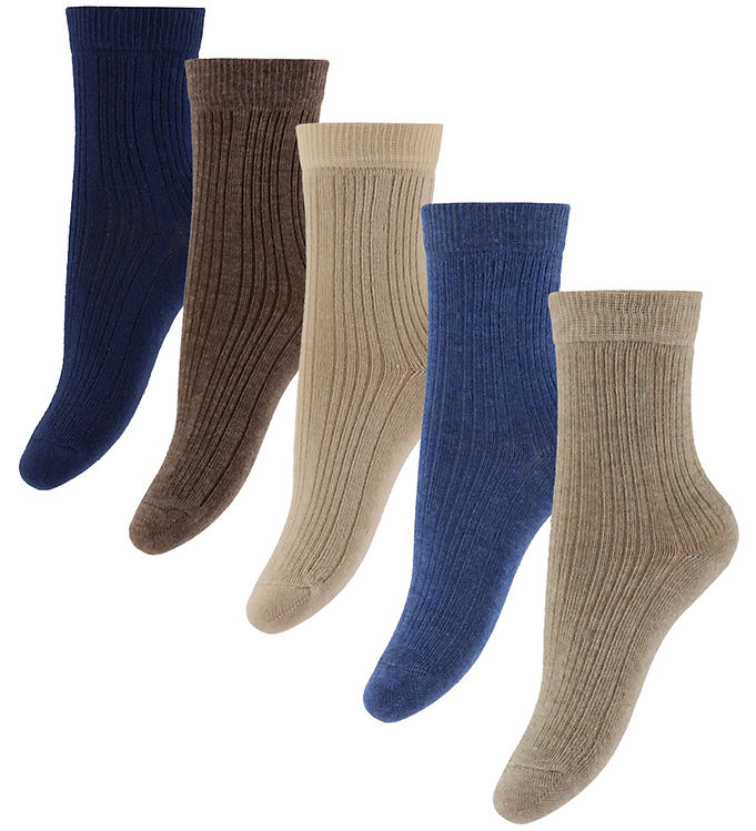 Minymo Strømper - 5 pak - Dark Navy