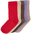 Minymo Strømper - 5 Pak - Red Minymo Strømper - 5 Pak - Red