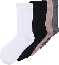Minymo Strømper - Ankle Sock - 5 pak - Black Minymo Strømper - Ankle Sock - 5 pak - Black