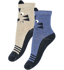 Minymo Strømper - 2 pak - Deep Navy Minymo Strømper - 2 pak - Deep Navy