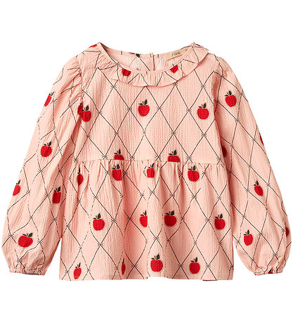 Fliink Bluse - Apple - Peach Whip Fliink Bluse - Apple - Peach Whip