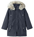 Name It Vinterjakke - NOOS - NkfMilla Parka - Dark Sapphire