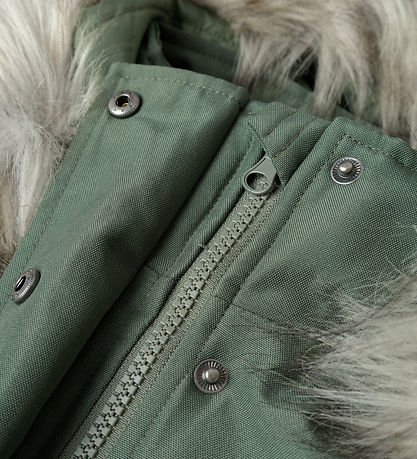 Name It Vinterjakke - NOOS - NkfMilla Parka - Agave Green Name It Vinterjakke - NOOS - NkfMilla Parka - Agave Green