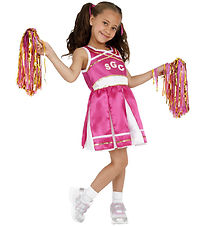 Smiffys Udklædning - Cheerleader - Pink Smiffys Udklædning - Cheerleader - Pink