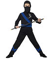 Smiffys Udklædning - Ninja Assassin - Sort/Blå Smiffys Udklædning - Ninja Assassin - Sort/Blå