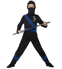 Smiffys Udklædning - Ninja Assassin - Sort/Blå Smiffys Udklædning - Ninja Assassin - Sort/Blå