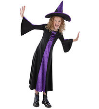 Smiffys Udklædning - Bewitched - Lilla/Sort Smiffys Udklædning - Bewitched - Lilla/Sort