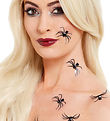 Smiffys Klistermærker - 3D Spider Stickers - 6-pak - Sort Smiffys Klistermærker - 3D Spider Stickers - 6-pak - Sort