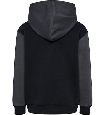 Hummel Cardigan m. Hætte - hmlAlvin - Asphalt Hummel Cardigan m. Hætte - hmlAlvin - Asphalt