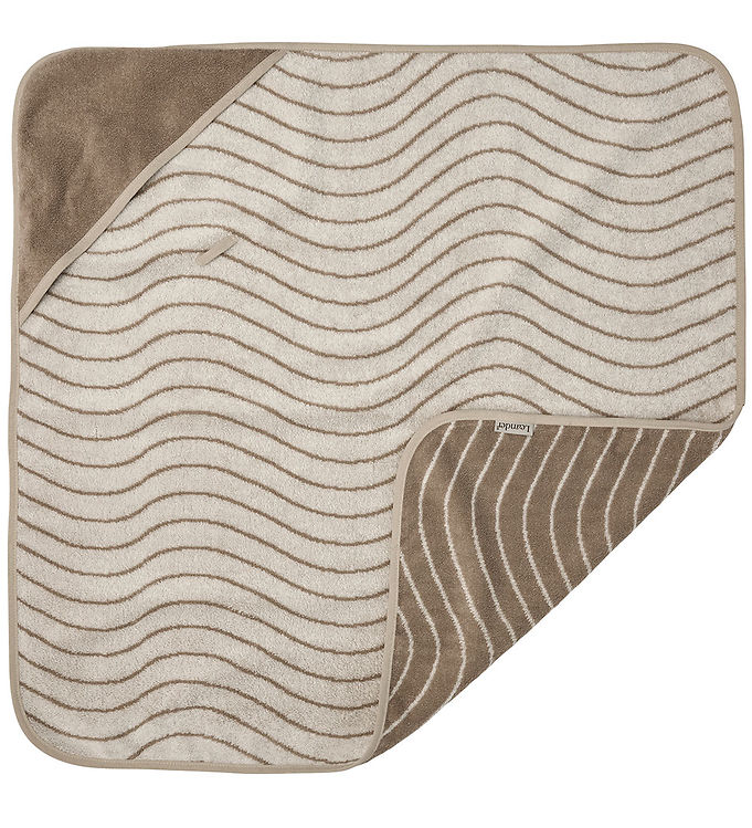 Leander Babyhåndklæde – Hoodie – 80×80 cm – Cappuccino