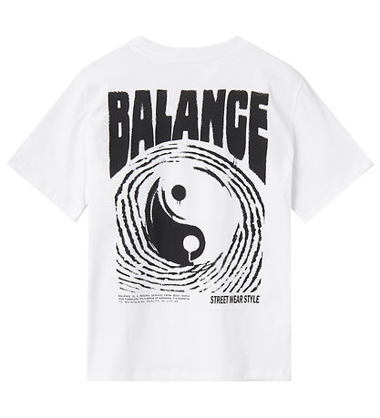 LMTD T-Shirt - NlmSalance - Bright White