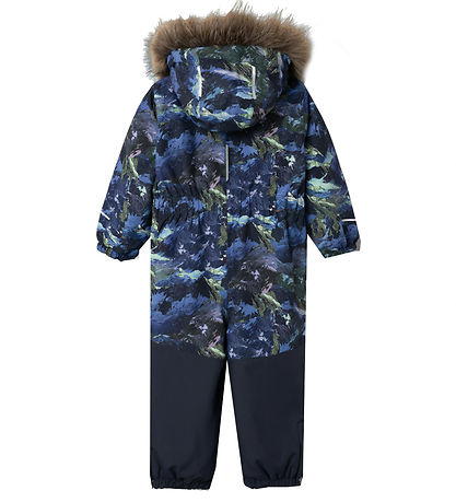 Name It Flyverdragt - NmmSnow10 - Dark Sapphire/Landscape Name It Flyverdragt - NmmSnow10 - Dark Sapphire/Landscape