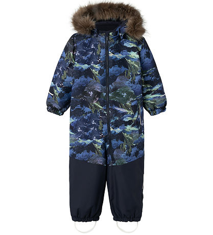 Name It Flyverdragt - NmmSnow10 - Dark Sapphire/Landscape Name It Flyverdragt - NmmSnow10 - Dark Sapphire/Landscape