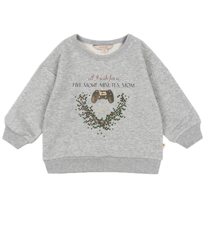 Konges Sløjd Sweatshirt - Lou - Grey Melange