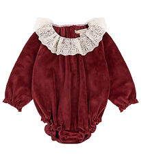 Konges Sløjd Bodysuit L/æ - Venola - Red Dahlia