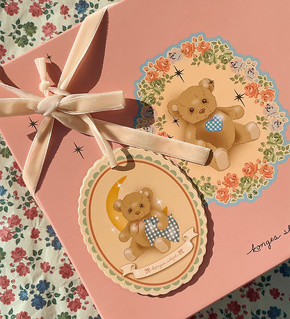 Konges Sløjd Gaveæske - Heldragt/Bamse - Mellow Rose Konges Sløjd Gaveæske - Heldragt/Bamse - Mellow Rose