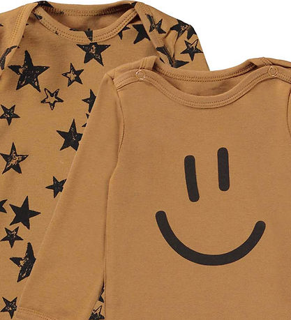 Molo Body l/æ - 2-pak - Foss - Stars Earthy Molo Body l/æ - 2-pak - Foss - Stars Earthy