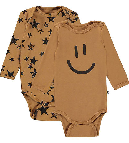 Molo Body l/æ - 2-pak - Foss - Stars Earthy Molo Body l/æ - 2-pak - Foss - Stars Earthy