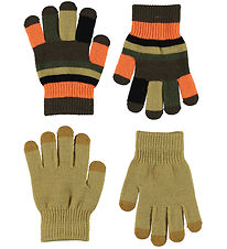 Molo Handsker - 2-pak - Strik - Kei - Khaki Molo Handsker - 2-pak - Strik - Kei - Khaki