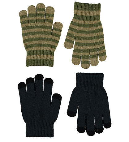 Molo Handsker - 2-pak - Strik - Kei - Galaxy Blue Molo Handsker - 2-pak - Strik - Kei - Galaxy Blue