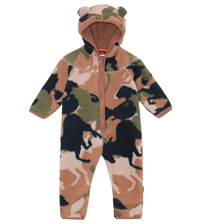 Molo Fleecedragt - Umeko - Big Camo Horse Molo Fleecedragt - Umeko - Big Camo Horse