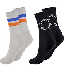 Molo Strømper - 2-pak - Norman - Black Molo Strømper - 2-pak - Norman - Black