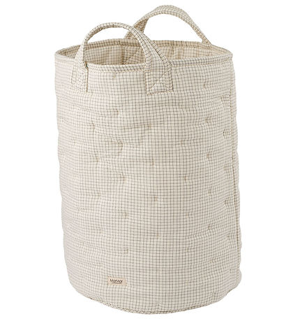 MarMar Opbevaringskurv - 47 cm - Deep Lake Check MarMar Opbevaringskurv - 47 cm - Deep Lake Check