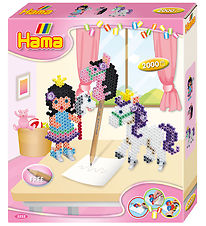 Hama Midi Gaveæske - 2000 stk. - Pony Leg Hama Midi Gaveæske - 2000 stk. - Pony Leg