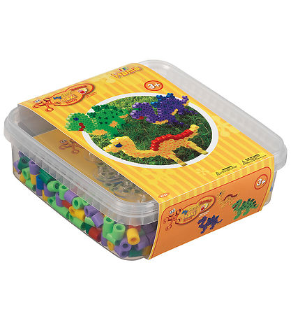 Hama Maxi Perlesæt - 600 stk - Dino Hama Maxi Perlesæt - 600 stk - Dino