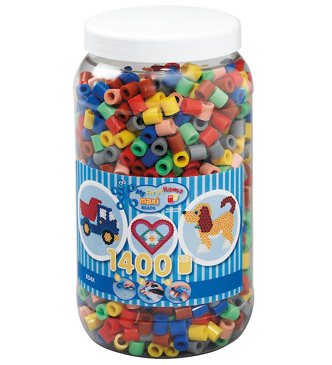Hama Maxi Perler - 1400 stk - Mix 69
