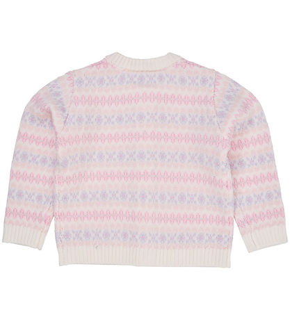 Copenhagen Colors Cardigan - Uld - Strik - Lavender Combi Copenhagen Colors Cardigan - Uld - Strik - Lavender Combi