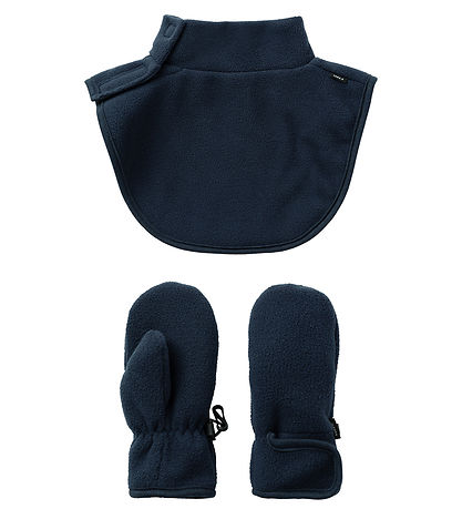 Name It Luffer/Halsedisse - Fleece - NmnMar - Dark Sapphire Name It Luffer/Halsedisse - Fleece - NmnMar - Dark Sapphire