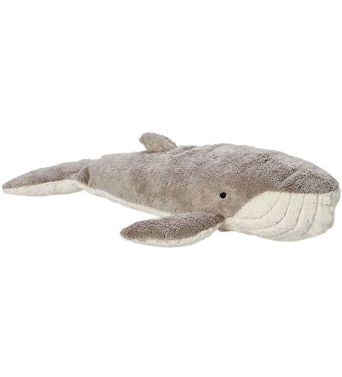 Senger Naturwelt Varmepude - Stor - Hval - 60 cm - Grå
