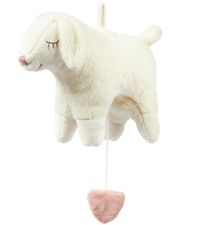 Senger Naturwelt Bamse m. Musik - Får - 23 cm - Off White