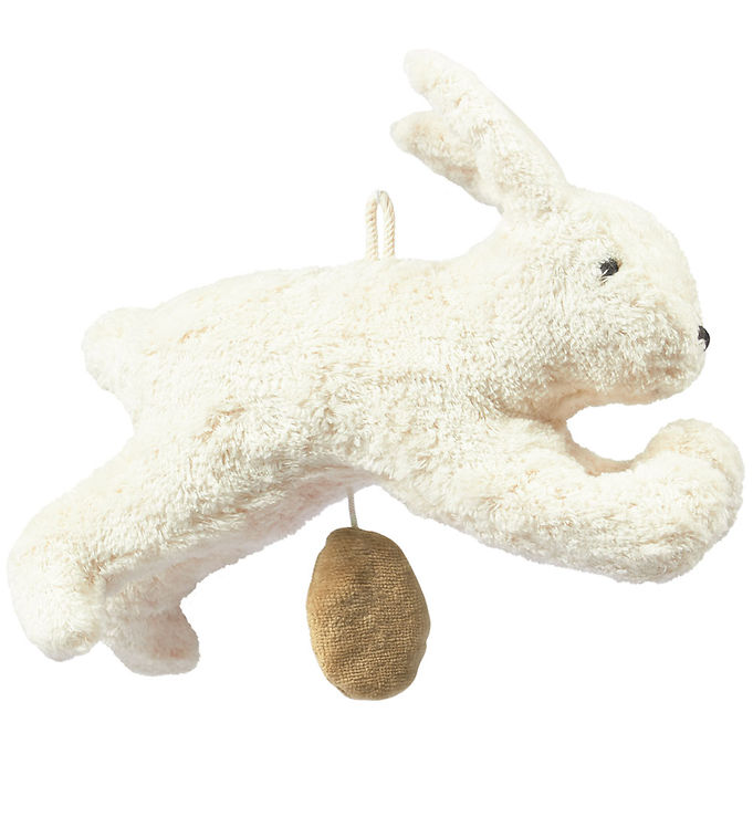 Senger Naturwelt Bamse m. Musik - Kanin - 27x13 cm - Off White