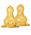 BIBS Flaskesut - 2-pak - Slow Flow - Naturgummi BIBS Flaskesut - 2-pak - Slow Flow - Naturgummi
