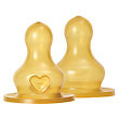 BIBS Flasknapp - 2-pack - Medium Flow - Naturgummi BIBS Flasknapp - 2-pack - Medium Flow - Naturgummi