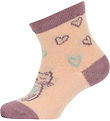 Melton Strømper - Cat Love - Ivory cream Melton Strømper - Cat Love - Ivory cream
