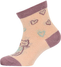 Melton Strømper - Cat Love - Ivory cream Melton Strømper - Cat Love - Ivory cream