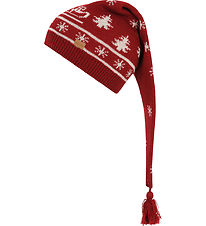 Melton Nissehue - Strik - Dark Red Melton Nissehue - Strik - Dark Red