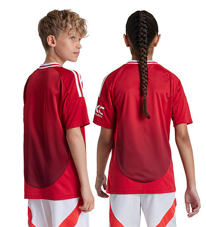 adidas Performance Fodboldtrøje - MUFC - Rød/Hvid adidas Performance Fodboldtrøje - MUFC - Rød/Hvid
