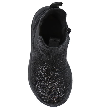 Woden Støvler - Silja - Sort m. Glitter Woden Støvler - Silja - Sort m. Glitter