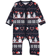 Jule-Sweaters Heldragt - Christmas Heart - Navy Jule-Sweaters Heldragt - Christmas Heart - Navy